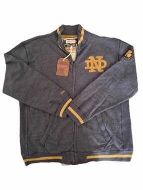 Mitchell & Ness College Vault University of Notre Dame Sweatshirt Sz 5XL NWT
